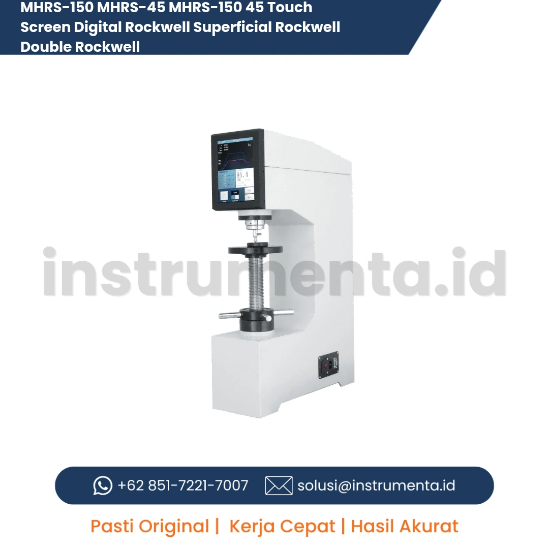 Jual Touch Screen Digital Rockwell Hardness Tester MHRS Series Distributor Resmi Ready Stock